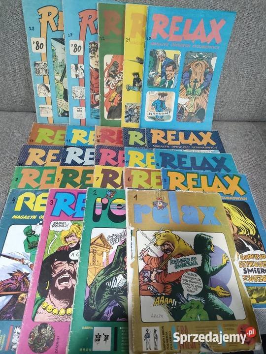 Komiks RELAX 122 i 2728 Lublin sprzedam