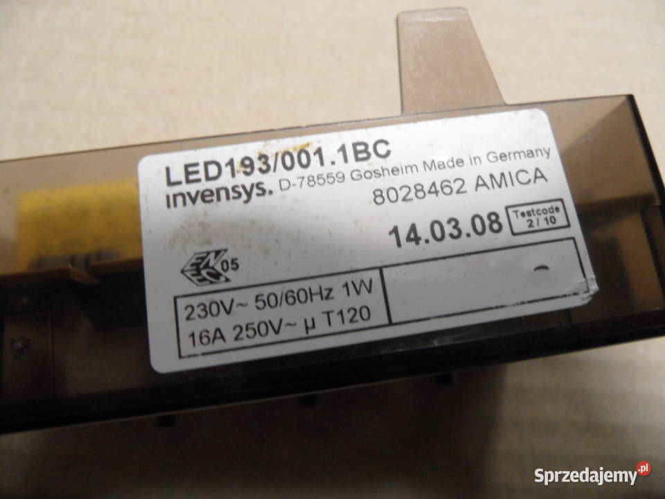 zegar piekarnika amica LED1930011BC Radlin