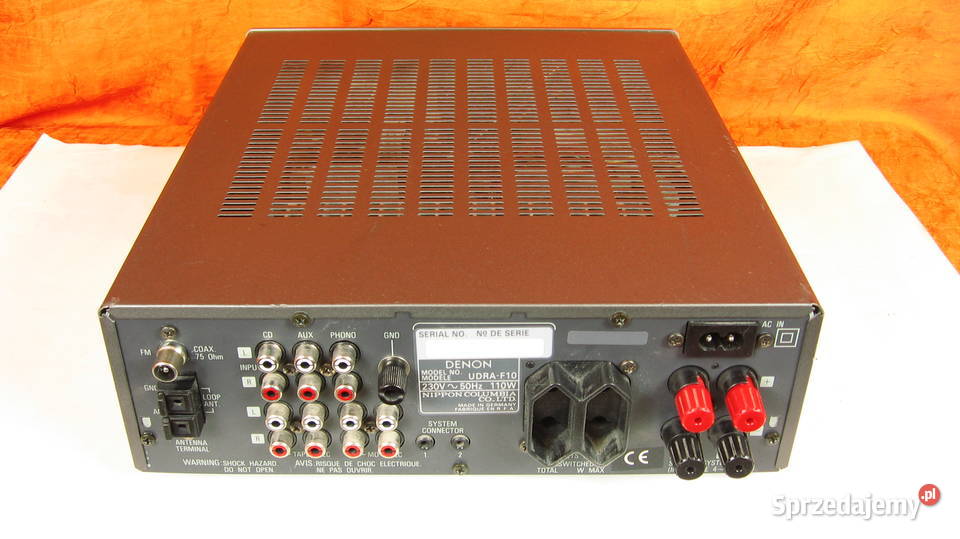 AMPLITUNER DENON UDRA F10 wieża wzmacniacz radio Świebodzice sprzedam