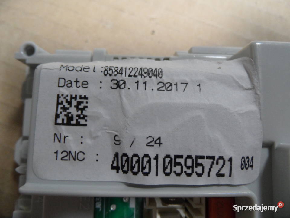 programator pralki bosch WOT24255 W10438452G świętokrzyskie Strawczyn