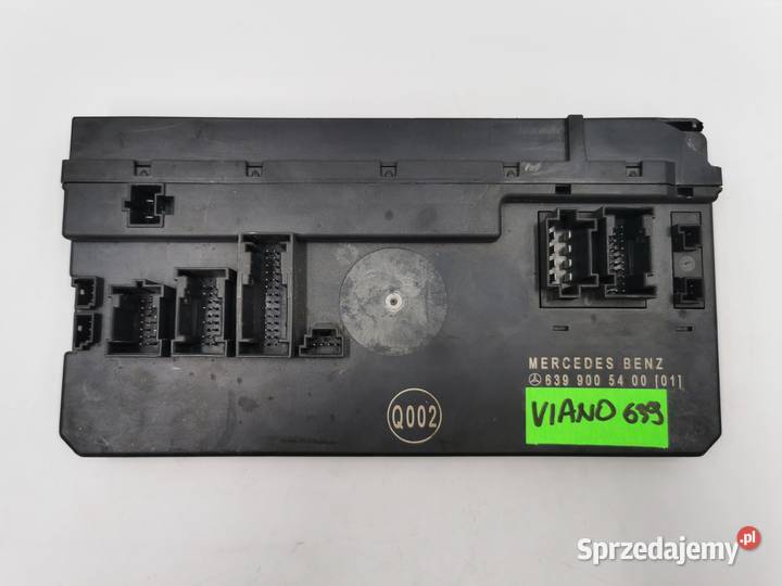 Moduł SAM Skrzynka Bezpieczników Mercedes Viano wyposażenie elektryczne Układ elektryczny
