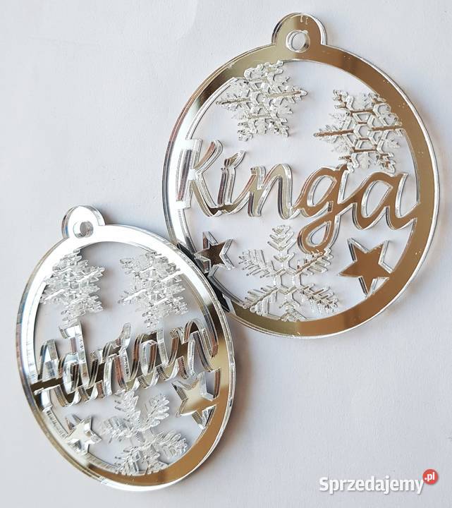 Ozdoba personalizowana świąteczna zawieszka Częstochowa