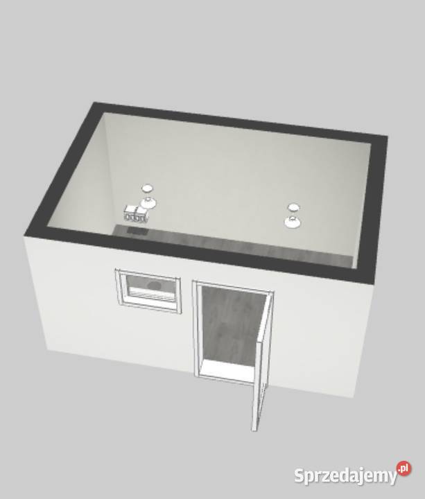 KONTENER PAWILON HANDLOWY MAGAZYNOWY 345 OPEN Pozostałe Wrocław