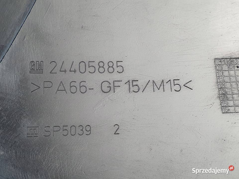 OBUDOWA ROZRZĄDU osłona Opel Astra III H 16 16V Chełm