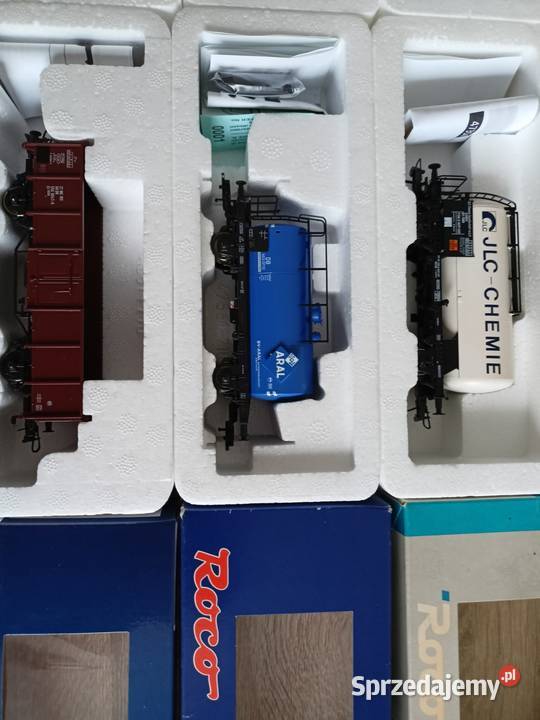 7 modeli wagonów ROCO skala HO nowe Modelarstwo Lublin