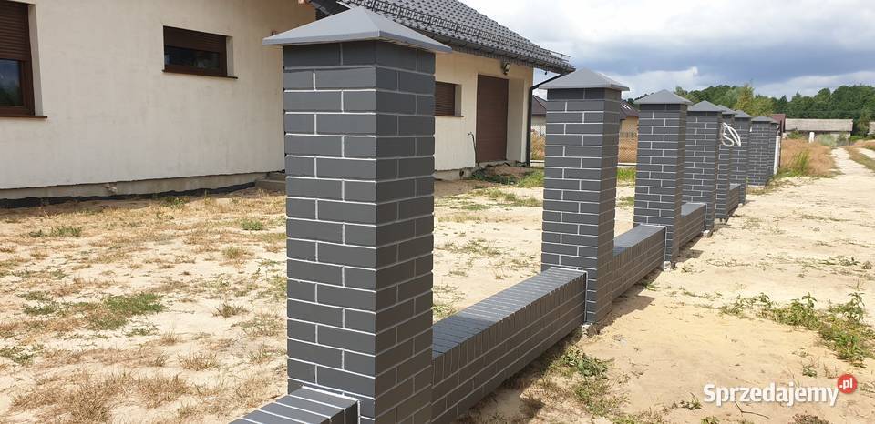 Ogrodzenia imitacja stara cegła kamień ala Szczecin