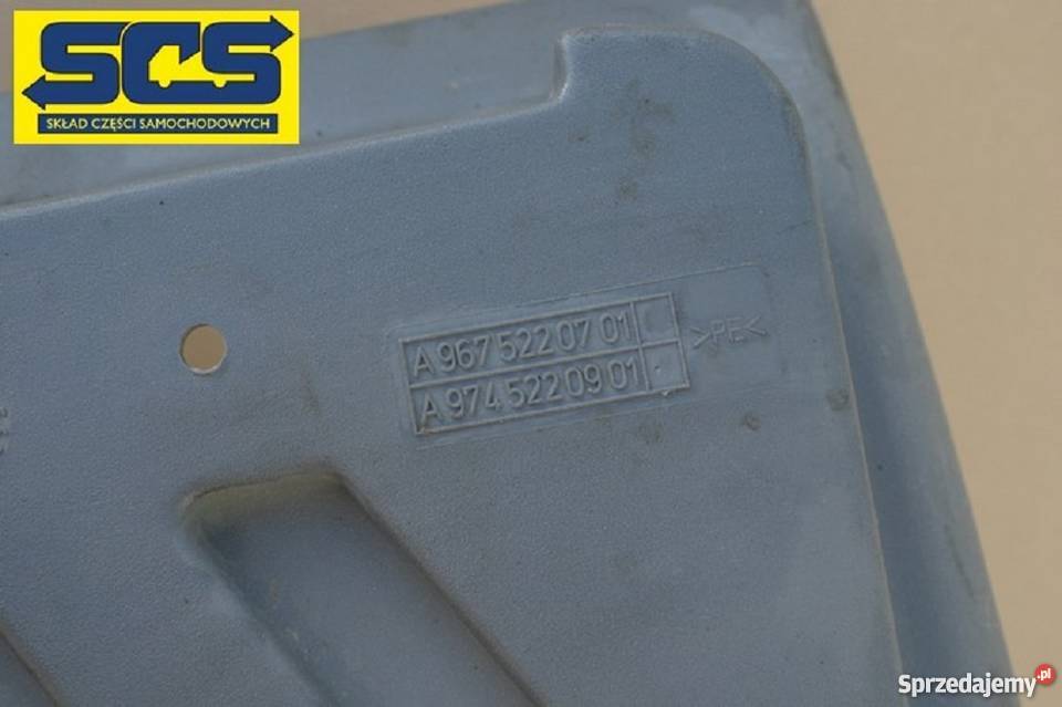 MERCEDES ATEGO BŁOTNIK NADKOLE TYLNE TYŁ SPRAWNE