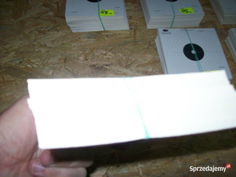 Tarcze strzeleckie sportowe 14x14 100 sztuk Głogowa sprzedam