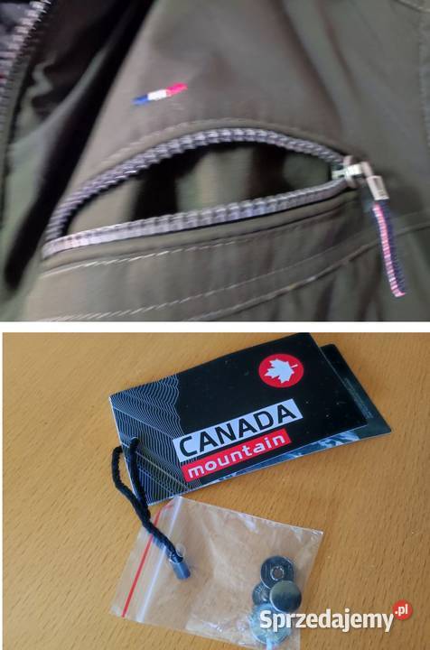XL męska kurtka Canada Mountain wiatrówka Kielce