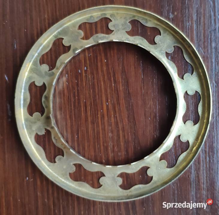 Mosiężna galeryjka do lampy naftowej Kraków sprzedam