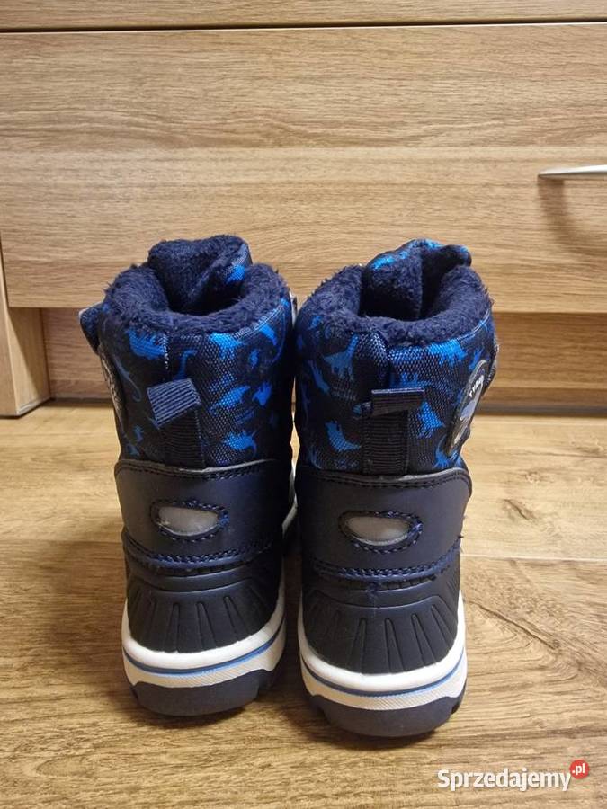 Buty chłopięce zimowe niebieski Ostrołęka