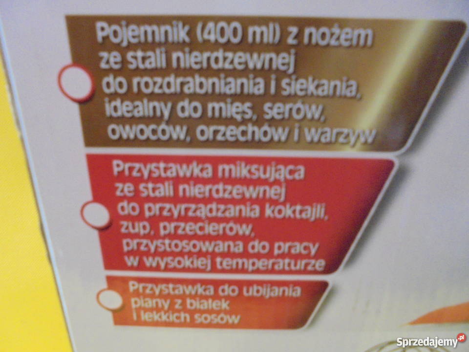 Blender ręczny MPM ZESTAW śląskie