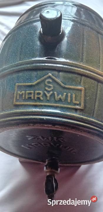 Reklamowa beczułka ceramiczna Marywil Sucherniów sprzedam