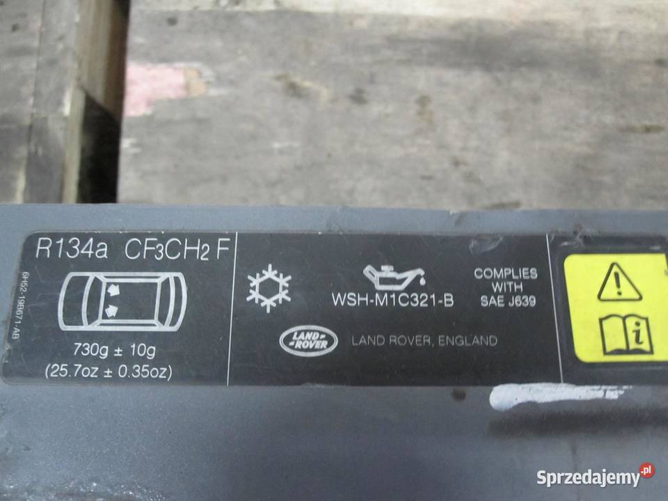 LAND ROVER FREELANDER II 06r pas przedni Wentylatory chłodnic klimatyzacji