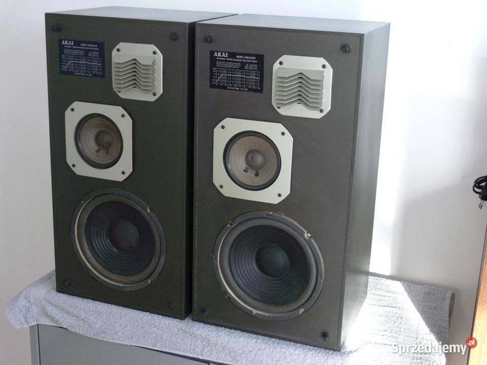 Kolumny głośniki Akai SR1300 Vintage WYSYŁKA Jasło