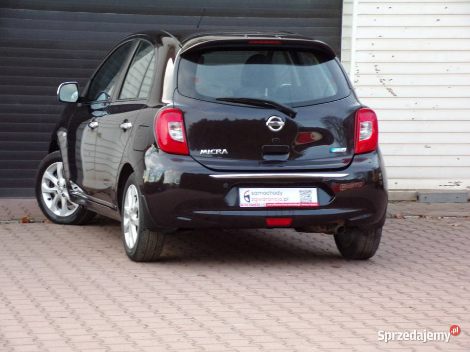 Nissan Micra Klimatronic Solardach Navi 12 98 Rok produkcji 2014 Micra