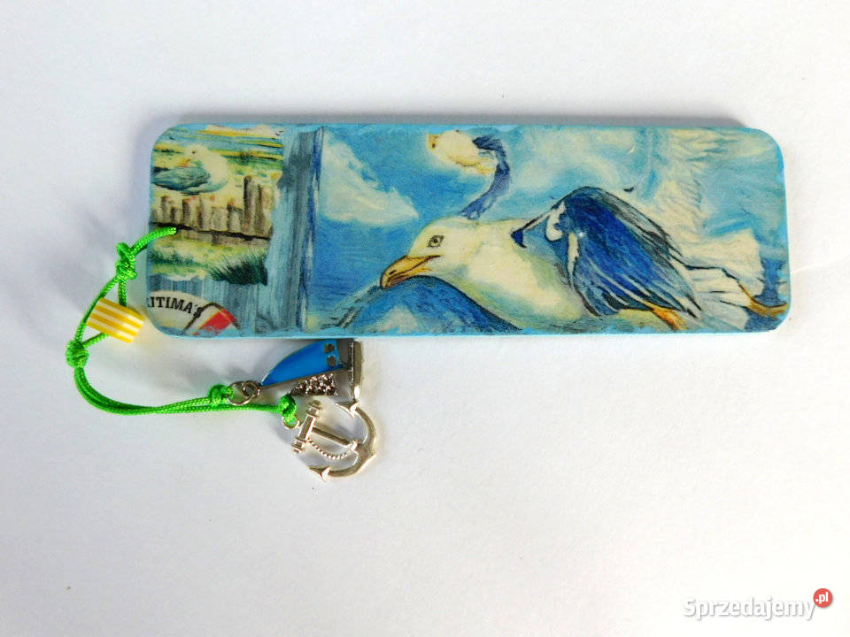 Zakładka do książki marynistyczna rękodzieło Dębogórze sprzedam