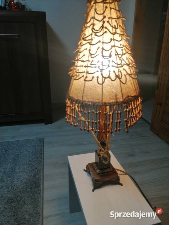 Lampa stara Kamień brązowy Moda i Styl Piła