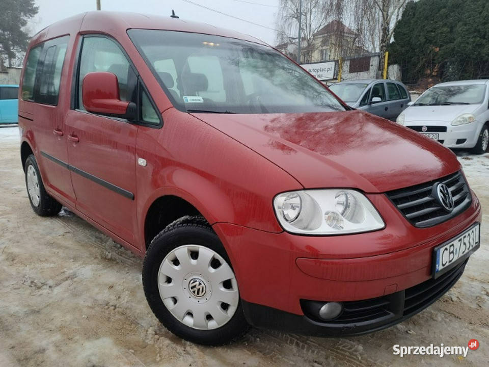Volkswagen Caddy Life Osobowy Klimatyzacja 2 kpl gniazdo USB Bydgoszcz