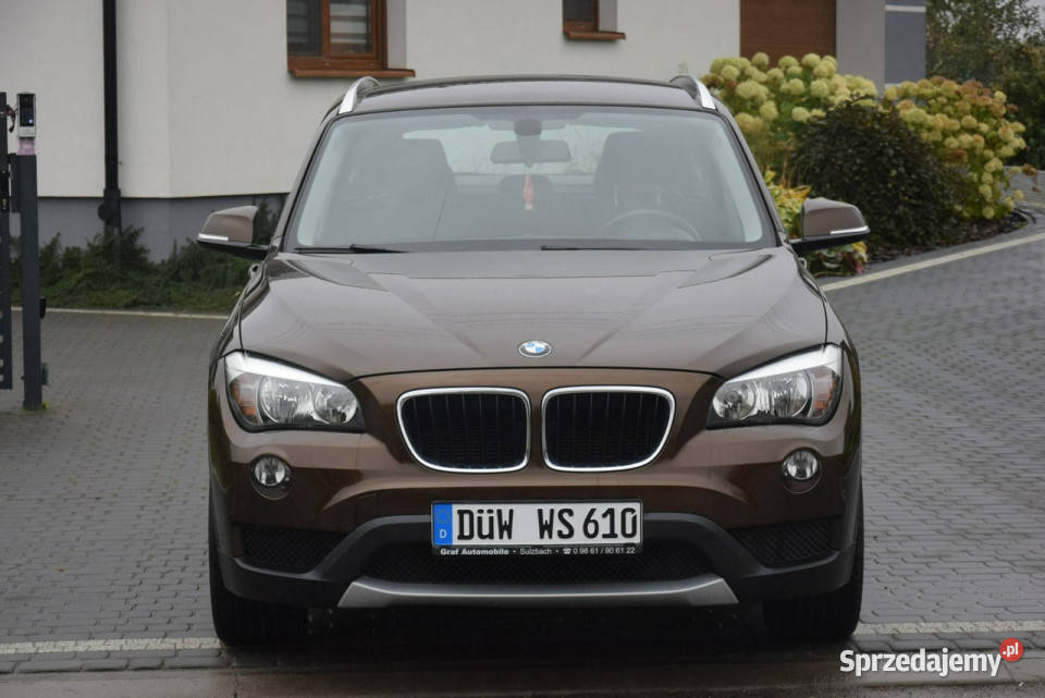 BMW X1 20D 2013r Brązowy Metalik Nowy Rozrząd i Majdan Sieniawski