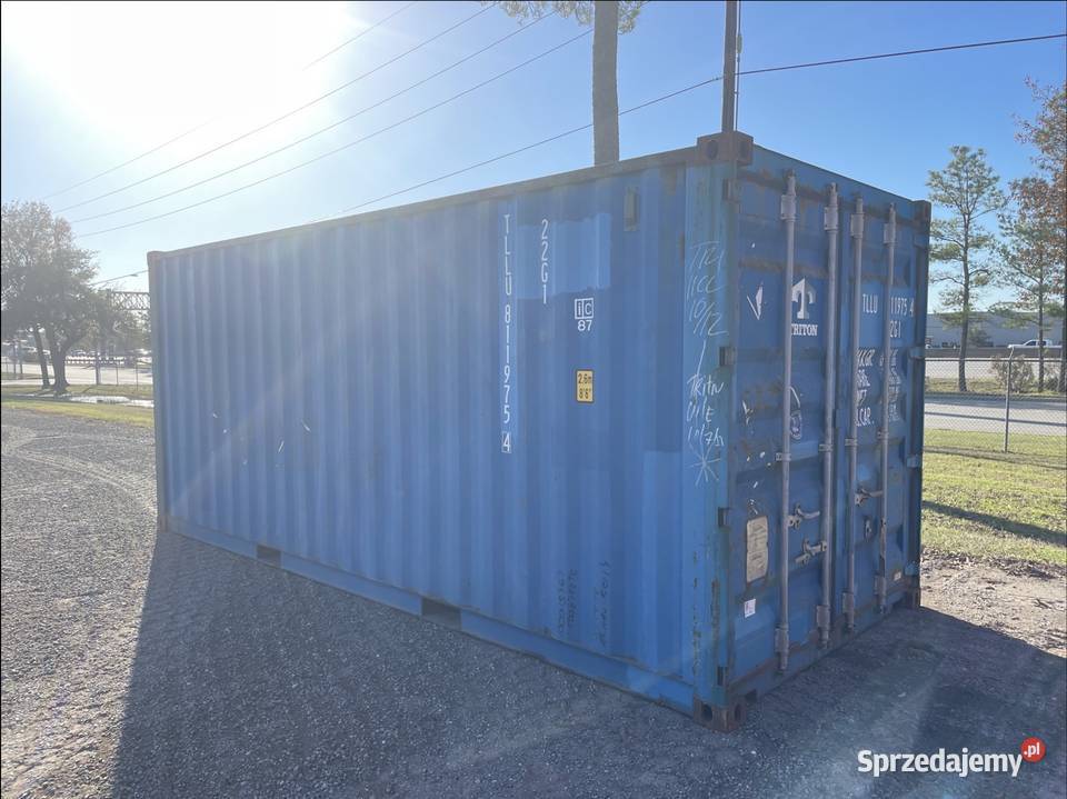 Kontener morski magazynowy 20DV 6 metrowy Rogoźno