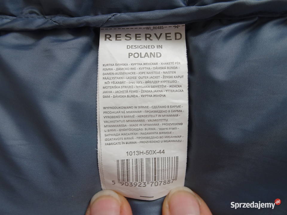 Kurtka damska przejściowa Reserved rozmiar 44 Warszawa
