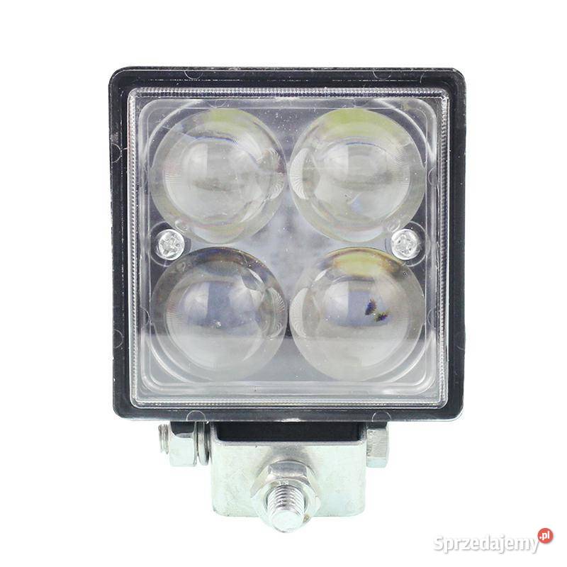 LAMPA ROBOCZA LEDOWA PROSTOKĄTNA 4 LED BEZ