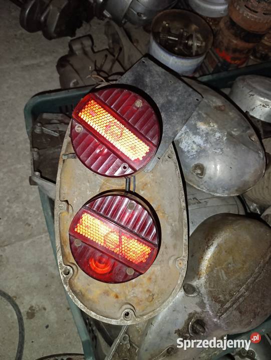 MZ ts lampa stopka manetki bezpieczniki Kielce