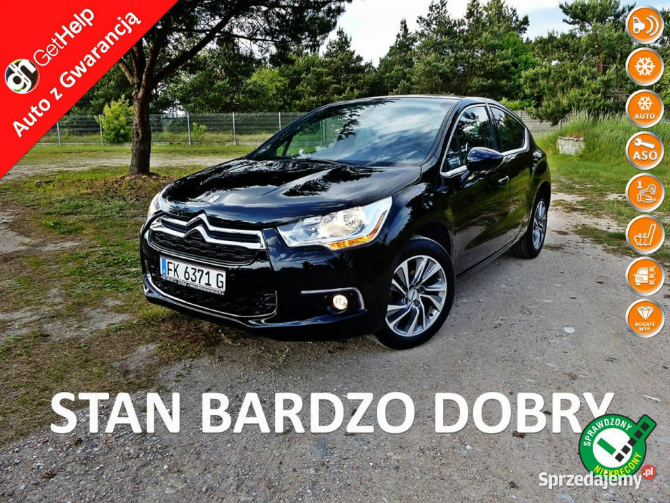 Citroen DS4 16 HDIClimatronicAluPełna światła do jazdy dziennej