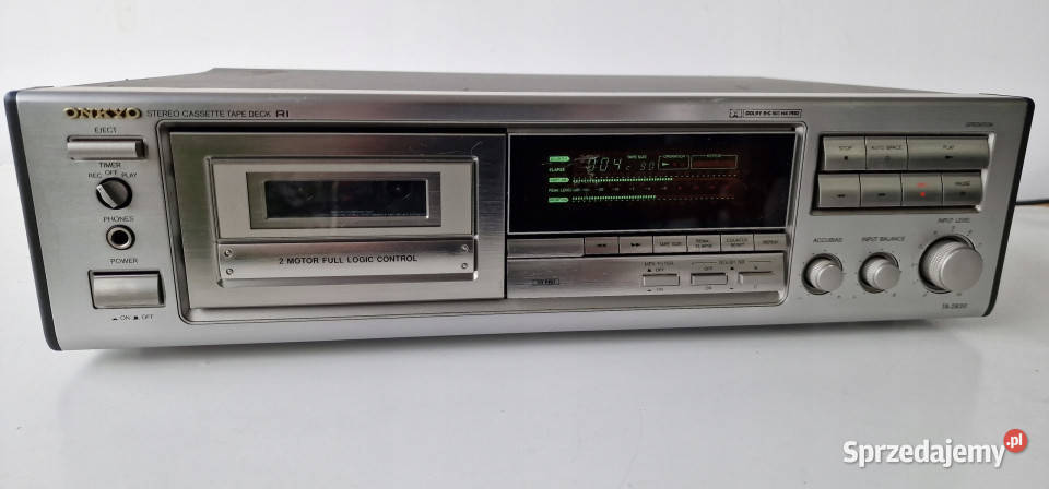 Magnetofon cassette deck ONKYO TA2830 TA 2830 Audio wielkopolskie Międzychód