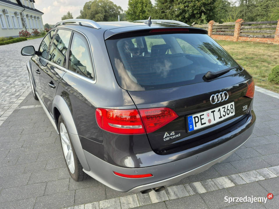 Audi A4 Allroad xenon led navi chromy ładny s lakier metallic lubelskie