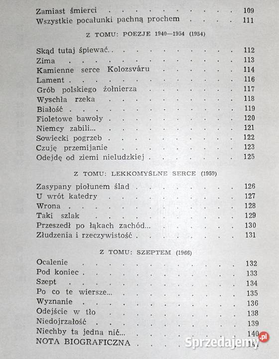 Poezje wybrane Kazimiera Iłłakowiczówna miękka Chełm