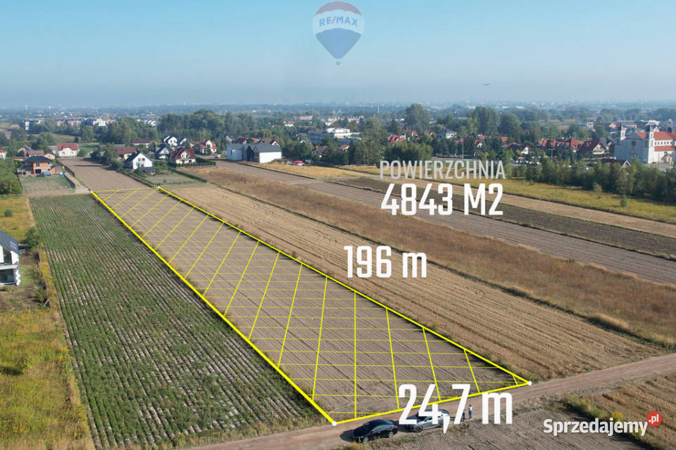 Działka budowlana 1094 m2 w Ładach koło Raszyna Łady