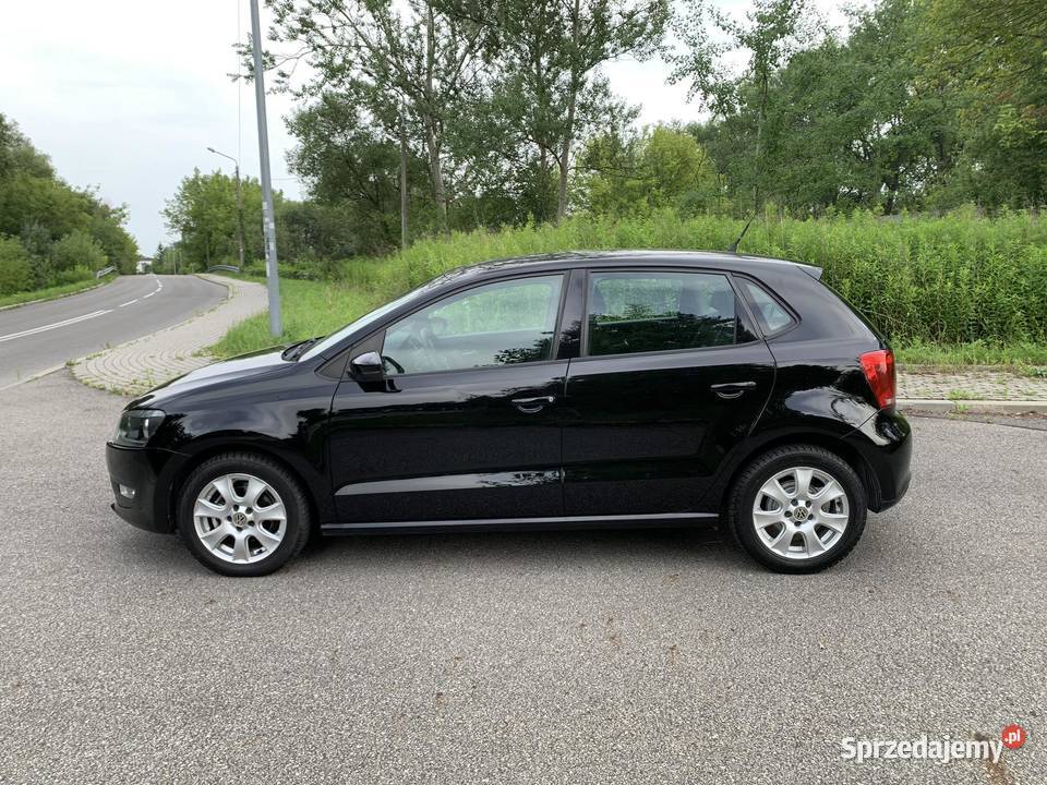 Volkswagen Polo 2009 5 drzwi Czarny 70KM Jaworzno