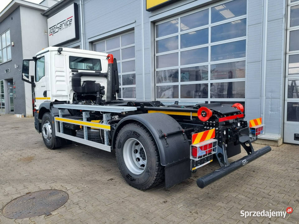 śmieciarki Man TGM 18 250 TGM hakowiec JancoGP Sokołów