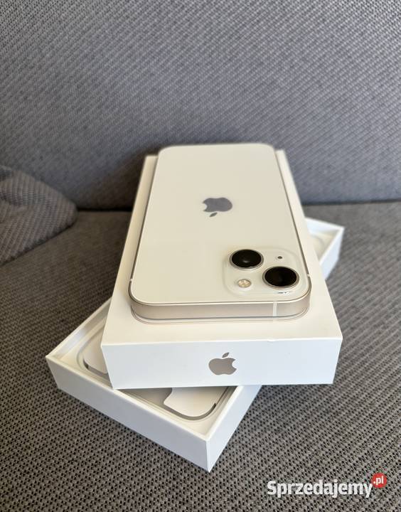APPLE iPhone 13 5G 128GB 61 Biały idealny bez wielkopolskie Gniezno