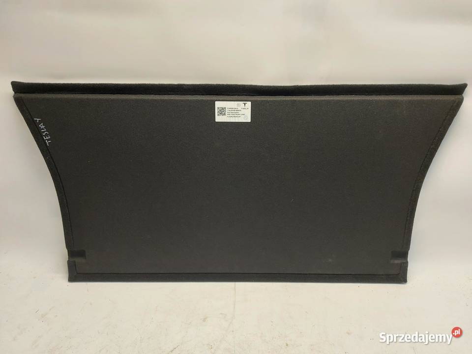 TESLA MODEL Y 2023r Podłoga dywan bagażnika tył