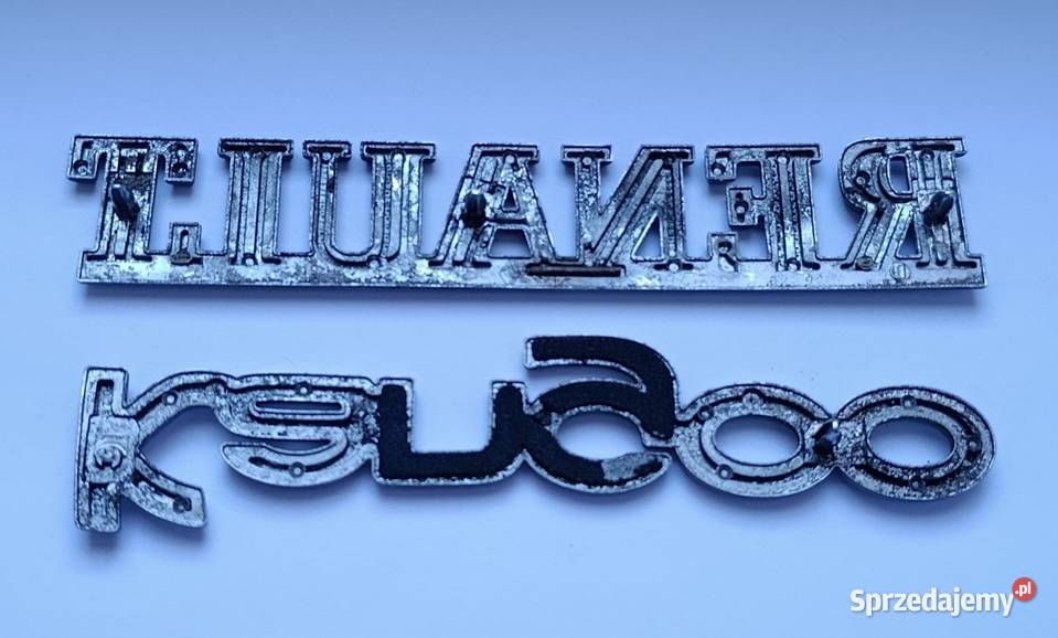 Napis emblemat Renault Kangoo I 9807r Pozostałe Lipno