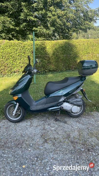 Włoski Skuter Aprilia Leonardo 125 Meszna