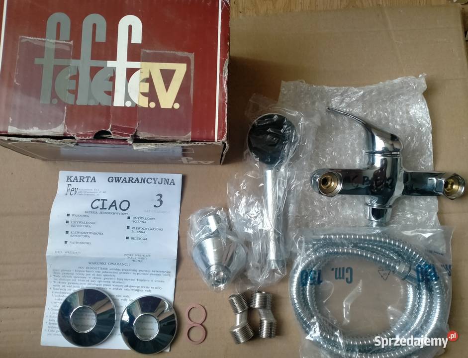 Sprzedam baterie prysznicową firmy fefefev