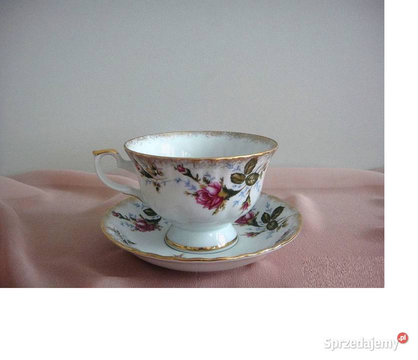filiżanka ze spodkiem talerzyk Porcelana