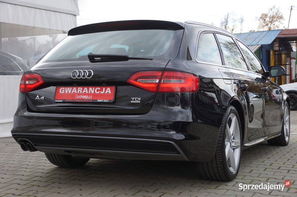 Audi A4 20 TDI CR 190 4x4 Lift SLine Biksenon możliwa zamiana Nowy Sącz