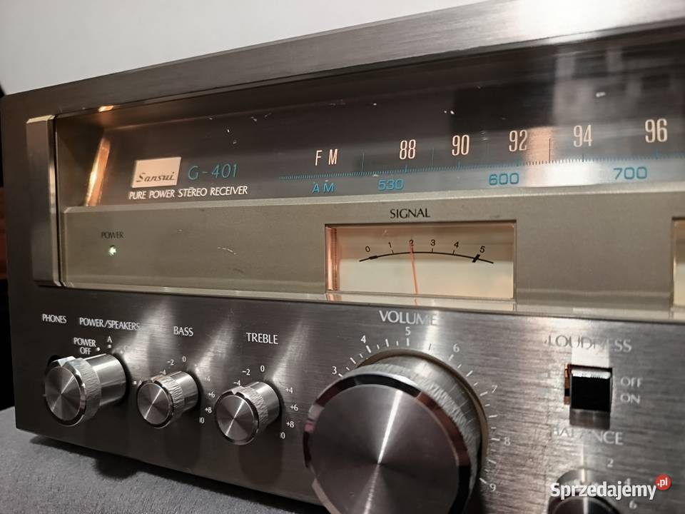 Amplituner SANSUI G 401 Gdynia