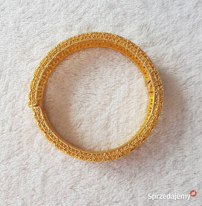 Nowa bransoletka arabska złoty kolor bransoleta zachodniopomorskie sprzedam