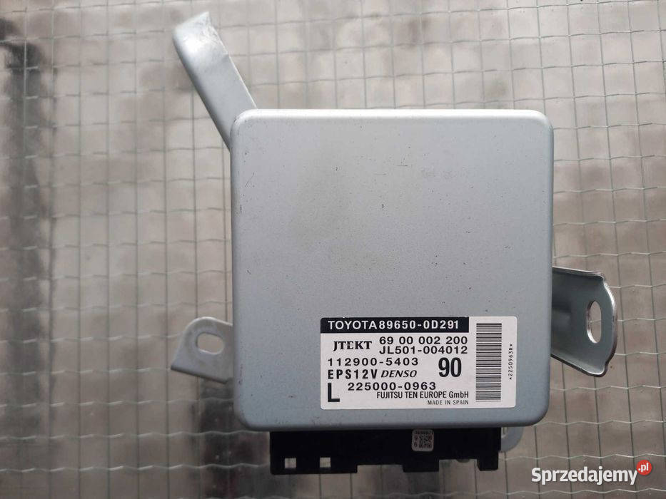 sterownik wspomagania 896500d291 14 d4d toyota Pozostałe Wola Jachowa