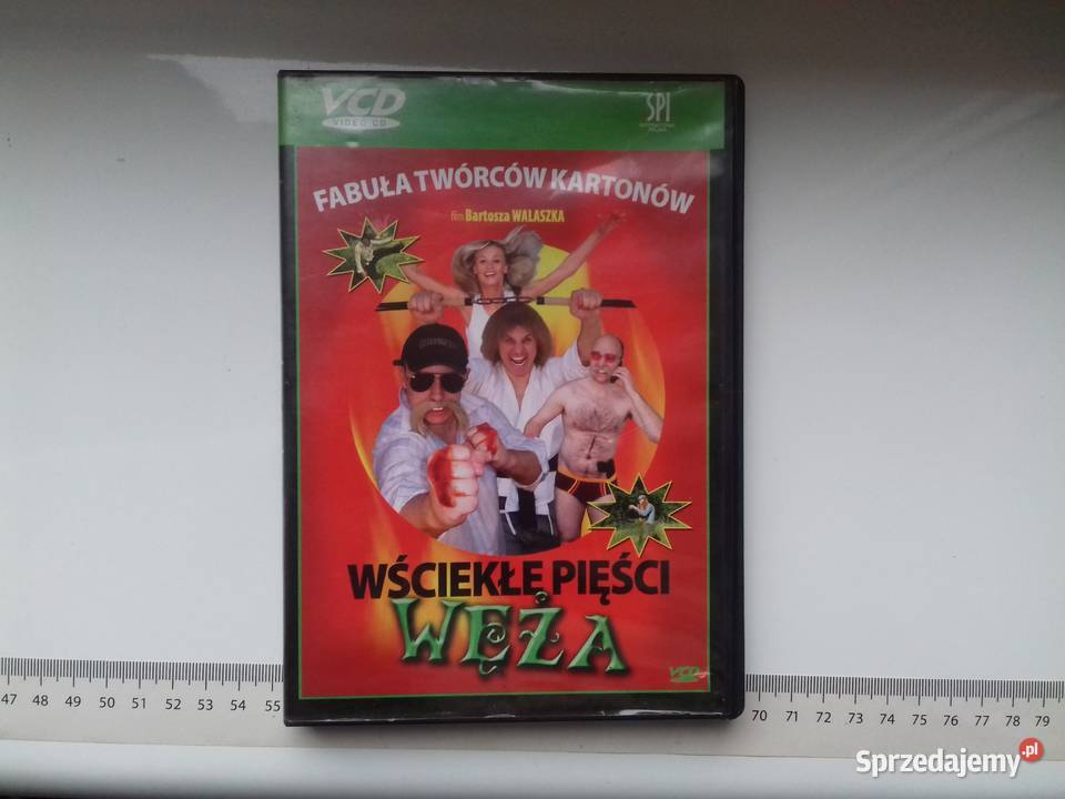 Film VCD Wściekłe pięści węża w oryginalnym kujawsko-pomorskie