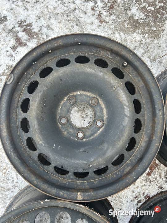 Felgi stalowe r16 vw audi skoda 5x112 Świebodzice