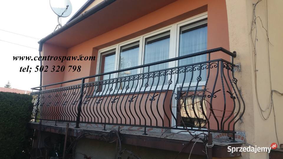 Balustrada kuta balkon taras Częstochowa