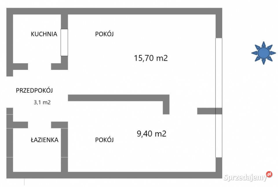 Mieszkanie 2pokojowe 37 m Bielany 7 min pieszo Warszawa