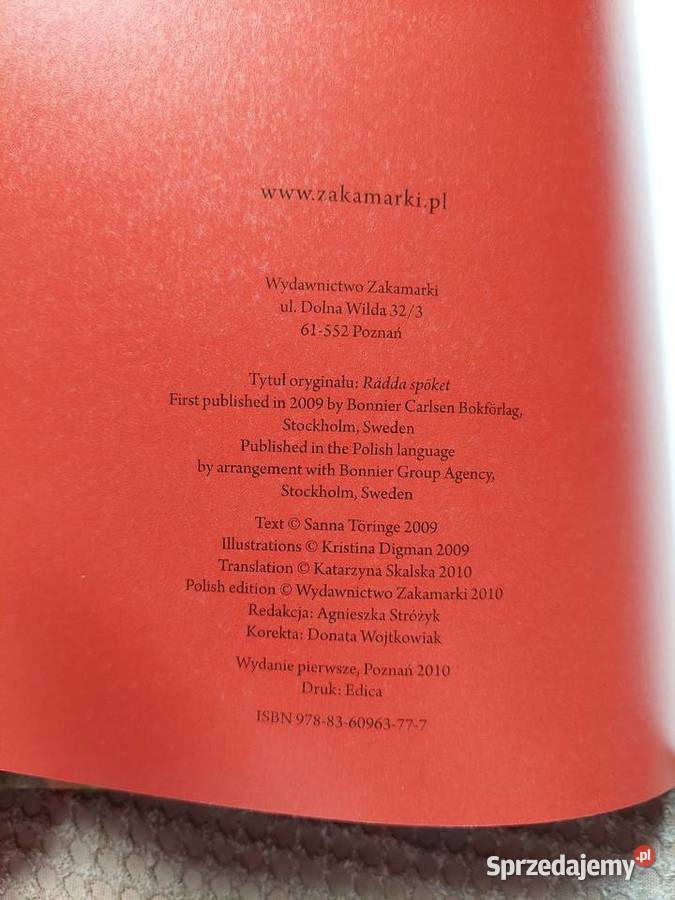 O duchu który się bał Sanna Tringe Kristina Kraków
